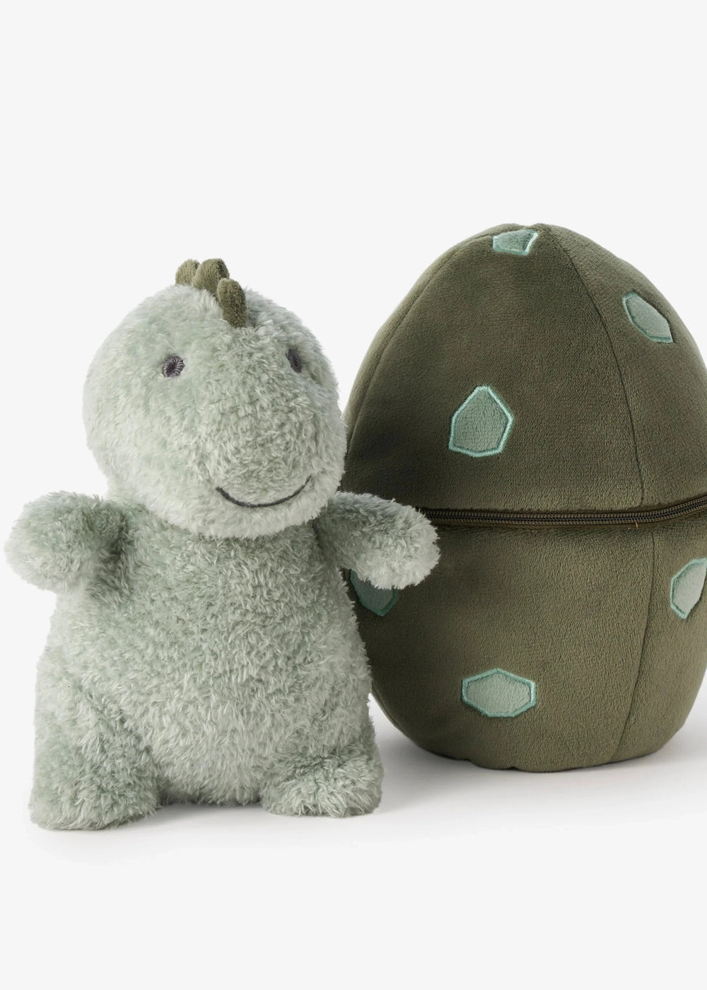PLUSH BABY DINO + EGG ACTIVITY TOY