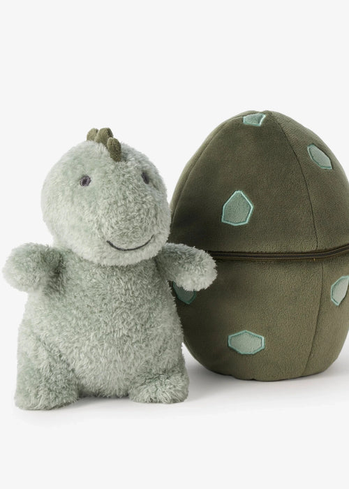 PLUSH BABY DINO + EGG ACTIVITY TOY