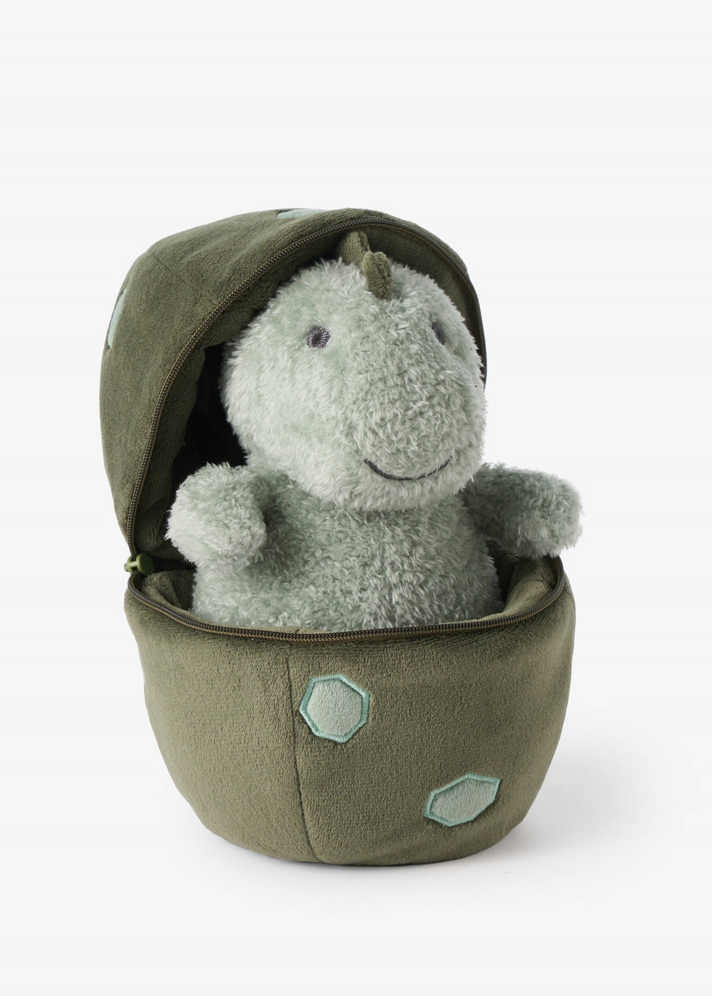 PLUSH BABY DINO + EGG ACTIVITY TOY