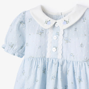 sachin and babi light blue dress Fashion Flower Girl Dress in Modern Blue Light Blue / 110cm (4T) 3-4 Years