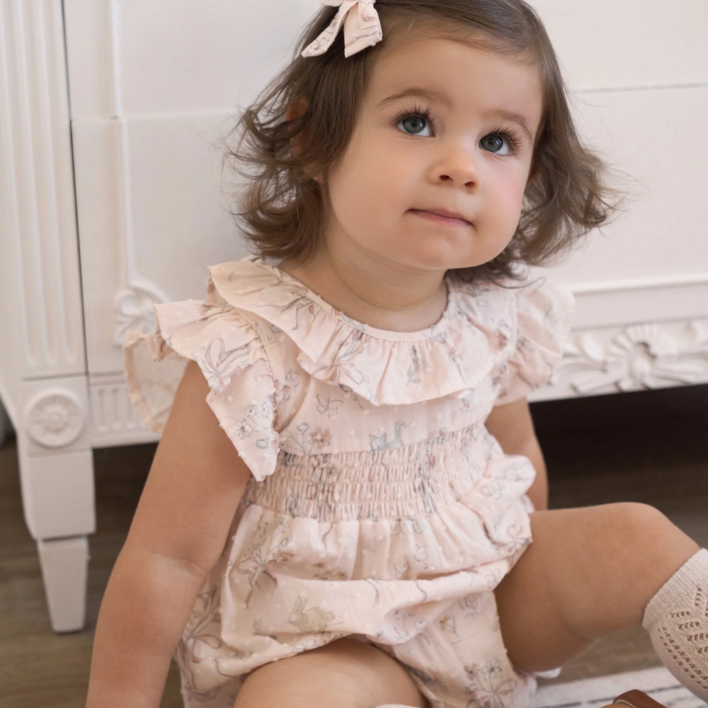 Fleur de Provence Smocked Bubble