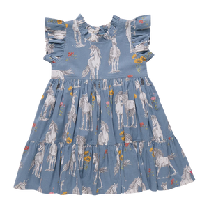 Pink Chicken Jennifer dress Unicorn field