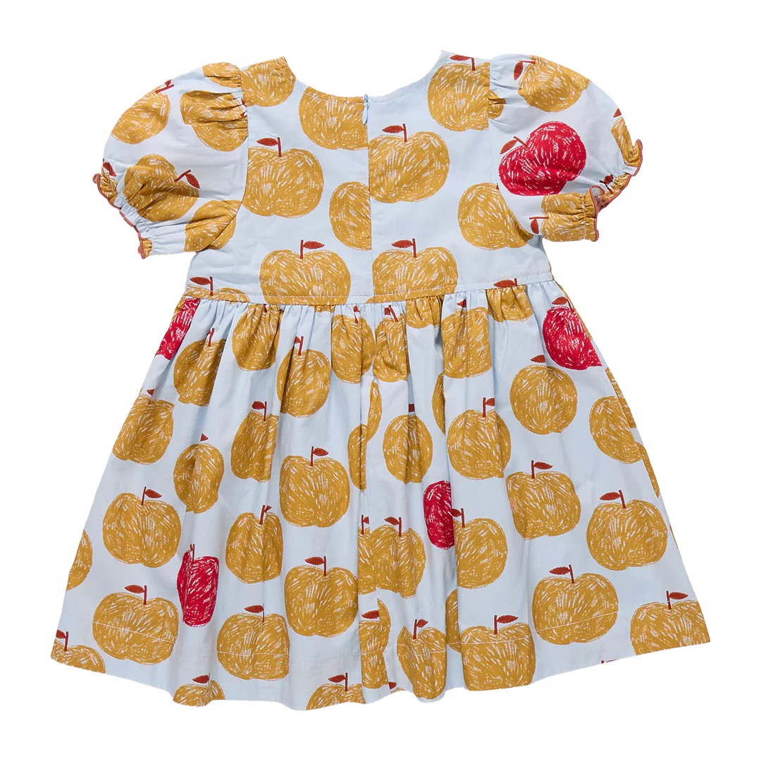 Pink Chicken Girls Hermione Dress Gold Apples