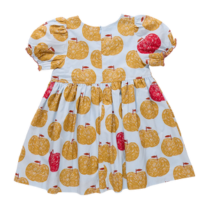 Pink Chicken Girls Hermione Dress Gold Apples
