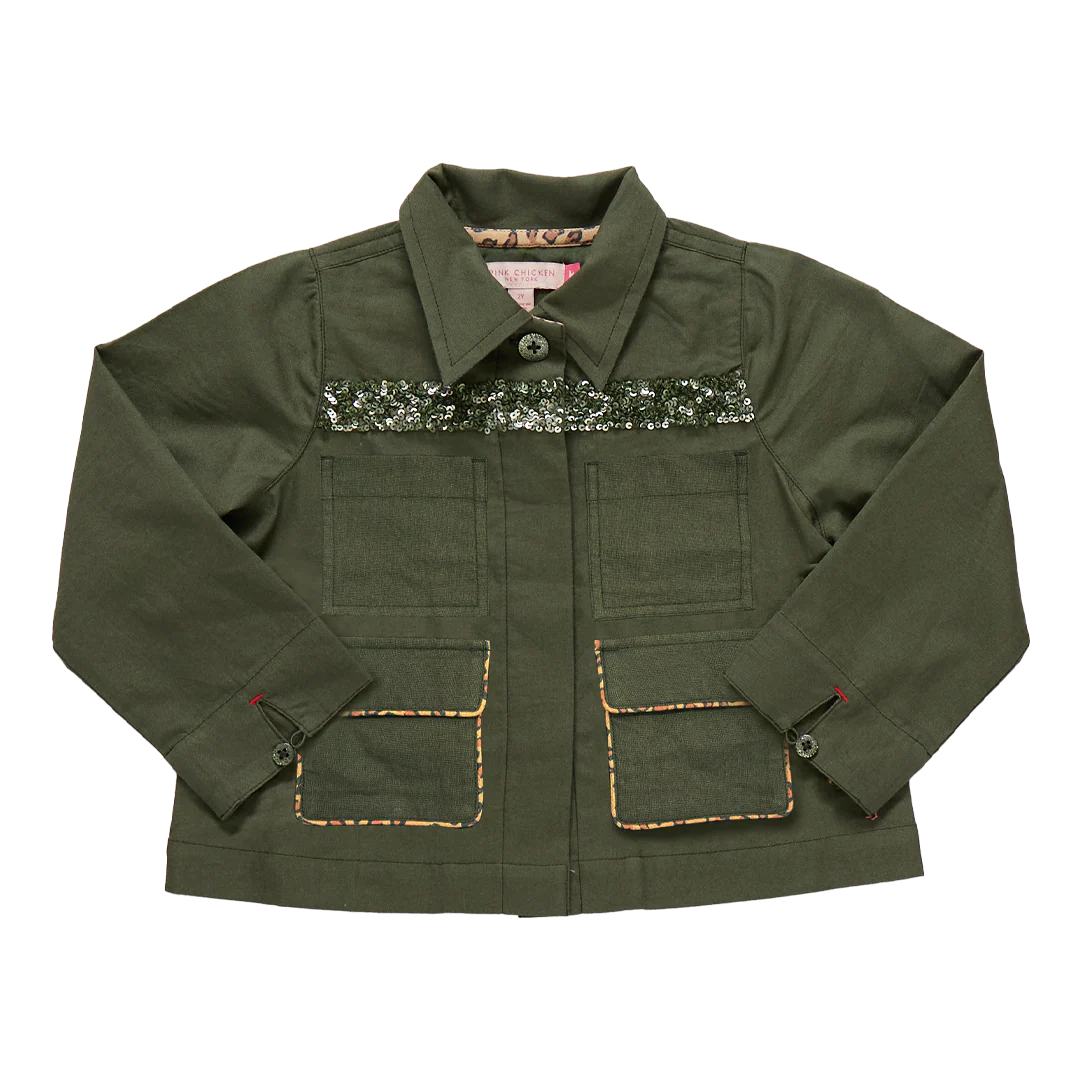 Pink Chicken Girls Wylie Jacket -  Four Leaf Clover