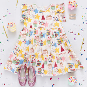 Pink Chicken Jennifer Dress Birthday Star