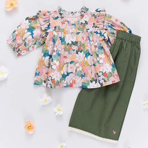 Pink Chicken Girls Wylie Pant -  Four Leaf Clover