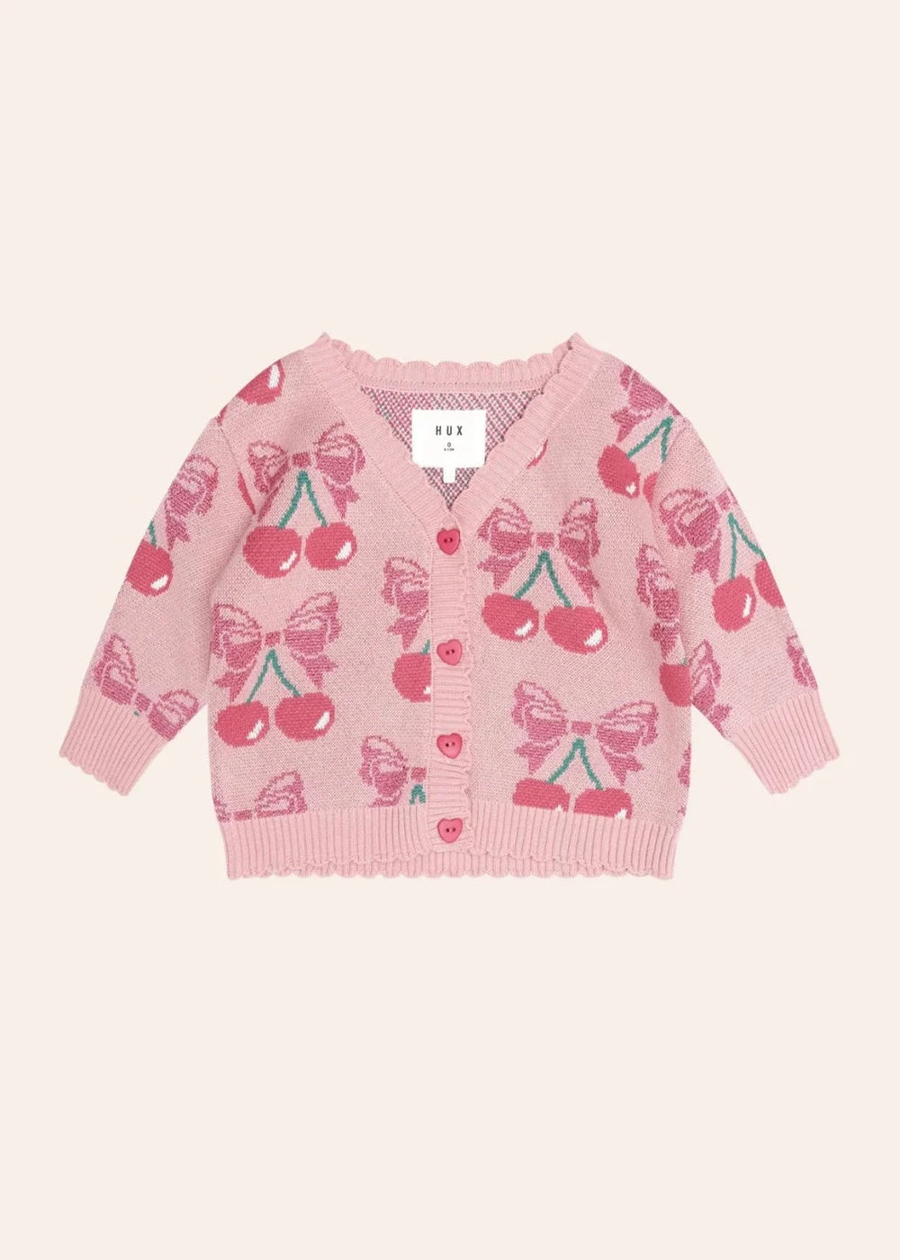 Cherry Bow Cardi