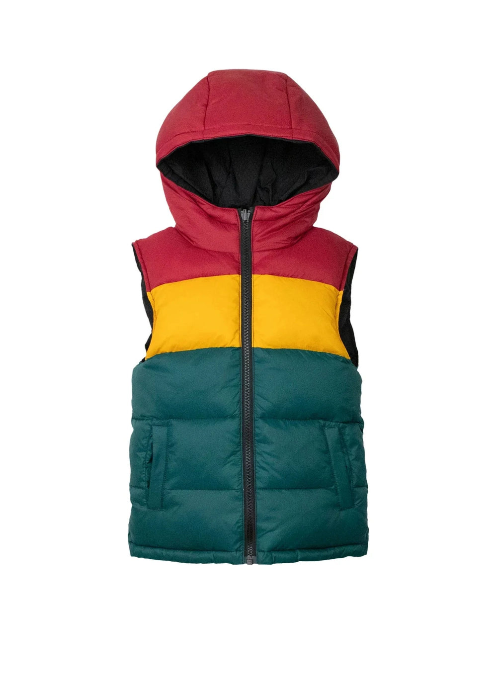 Boys Alpine Colorblock Reversible Vest