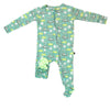 Lev Baby Boys' Viscose Bamboo Zipper Footie Golf
