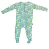 Lev Baby Boys' Viscose Bamboo Zipper Footie Golf