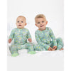 Lev Baby Boys' Viscose Bamboo Zipper Footie Golf