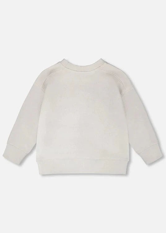French Terry Sweatshirt Pale Grey