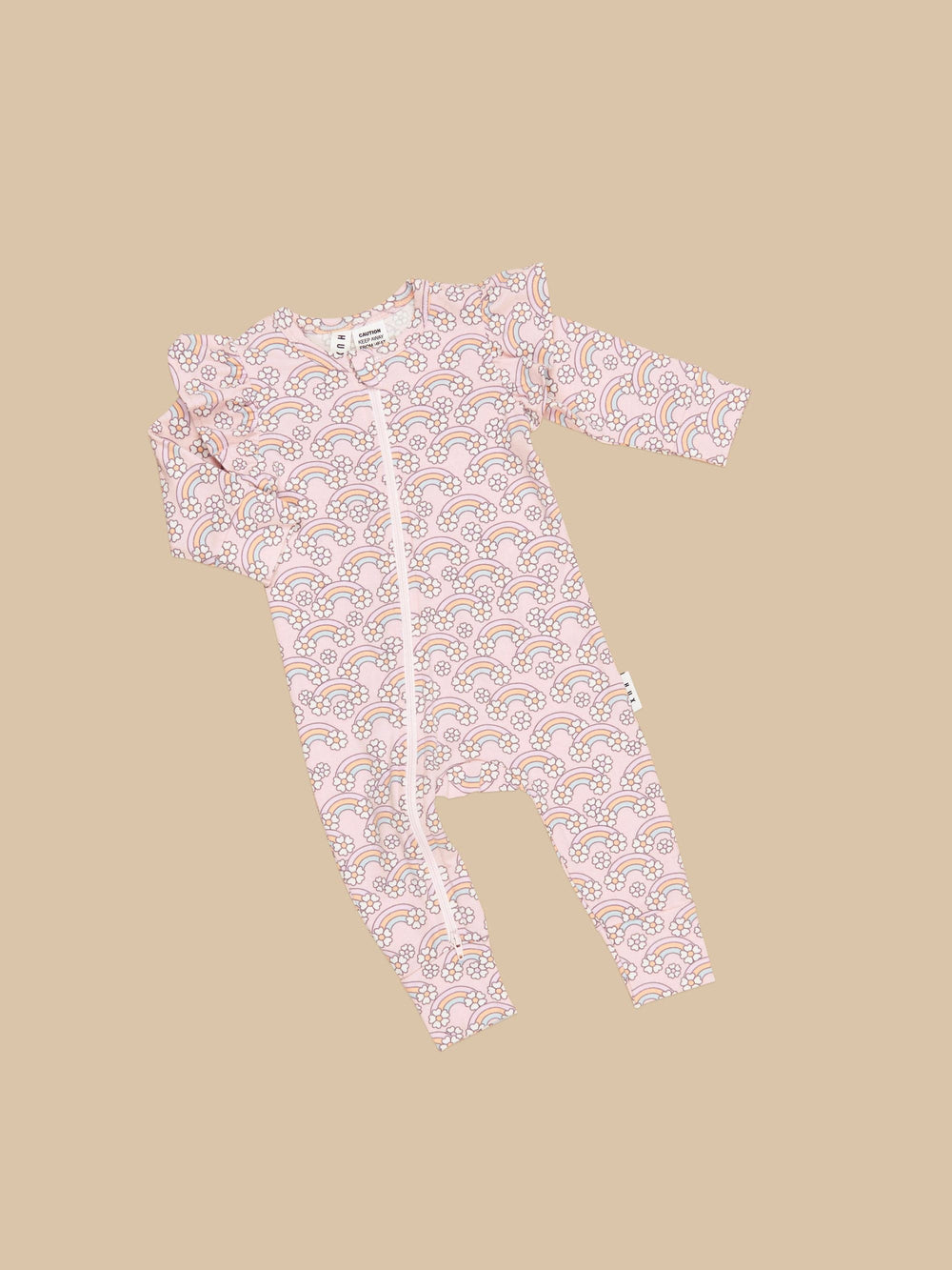 Flowerbow Frill Romper