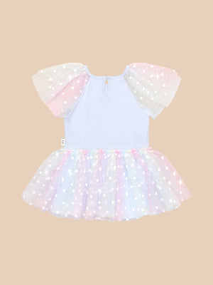 Flutter unicorn ballet dress