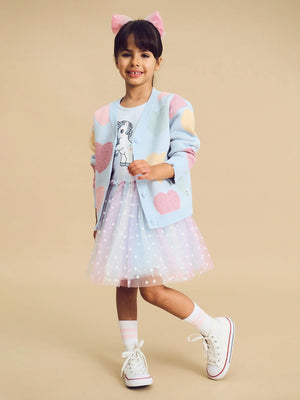 Flutter unicorn ballet dress