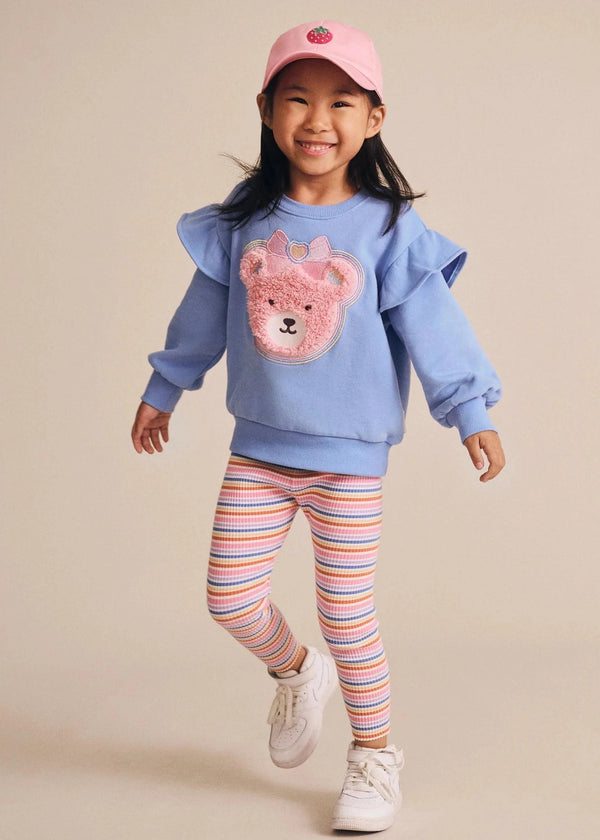 Huxette Sparkle Frill Sweatshirt