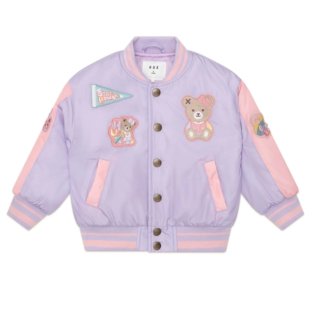 Orchid Hux College Varsity Jacket