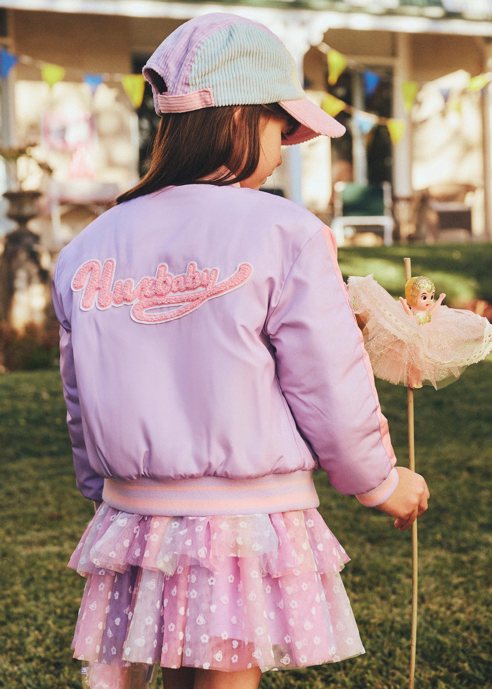 Orchid Hux College Varsity Jacket