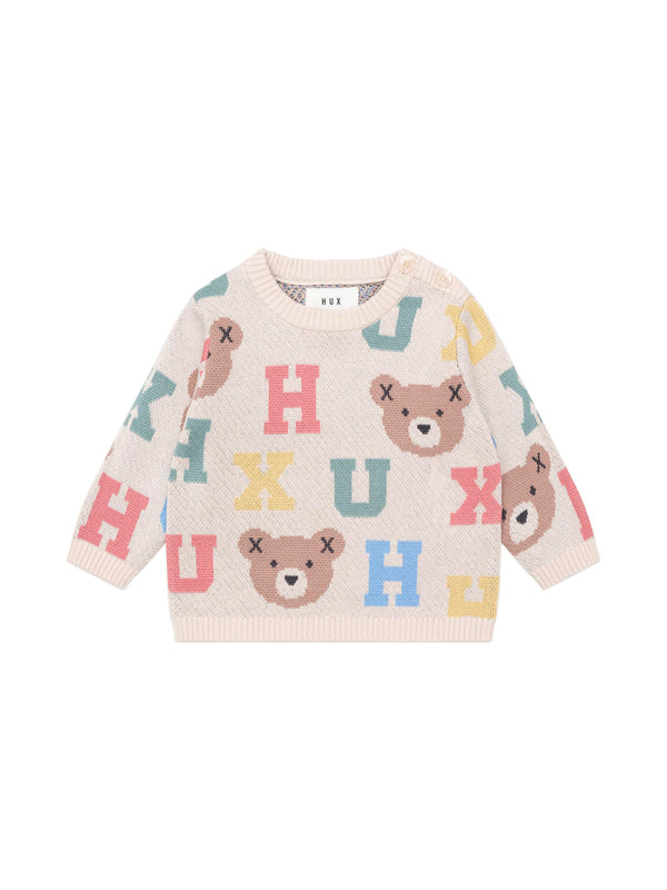Alphabet Knit Jumper