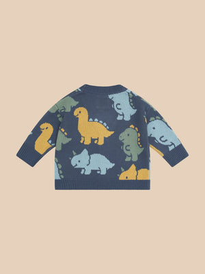 DINO PLAY BOXY CARDI