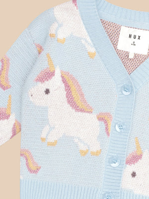 Baby Girl Unicorn Cardigan