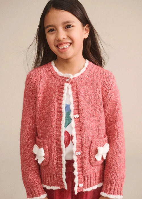 Berry Bow Cardigan