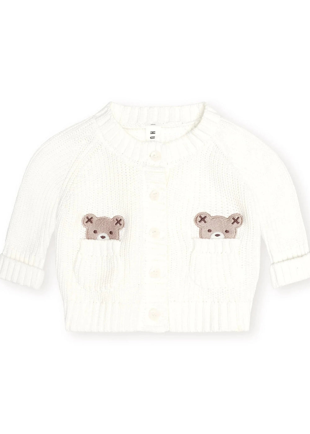Newborn Peekaboo Cardi