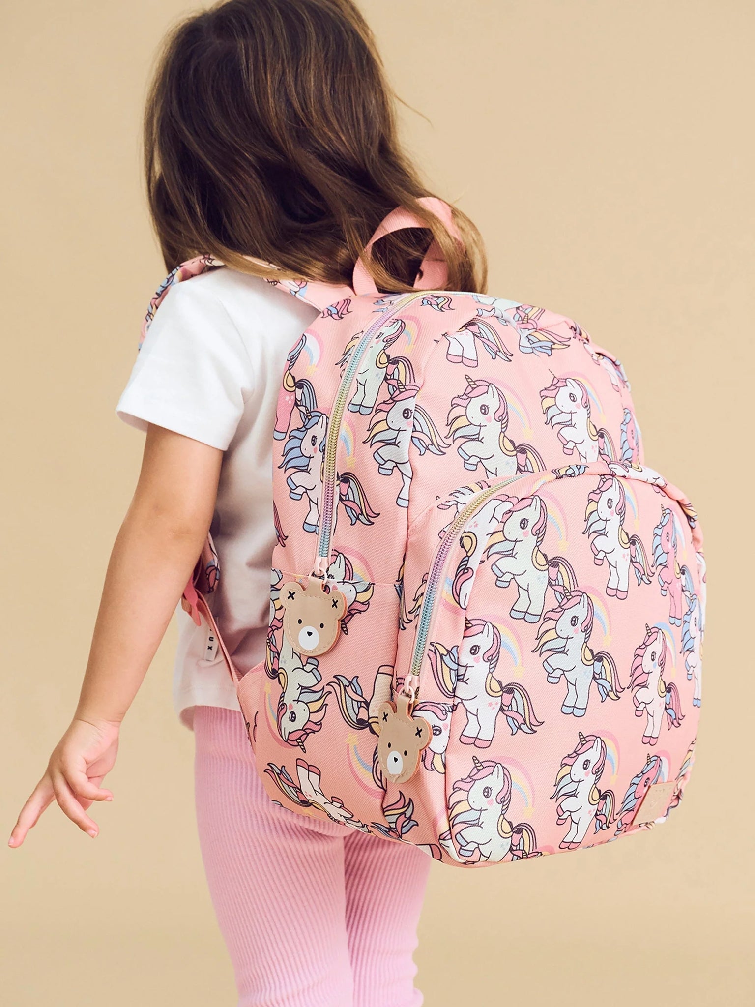 Rainbow unicorn backpack