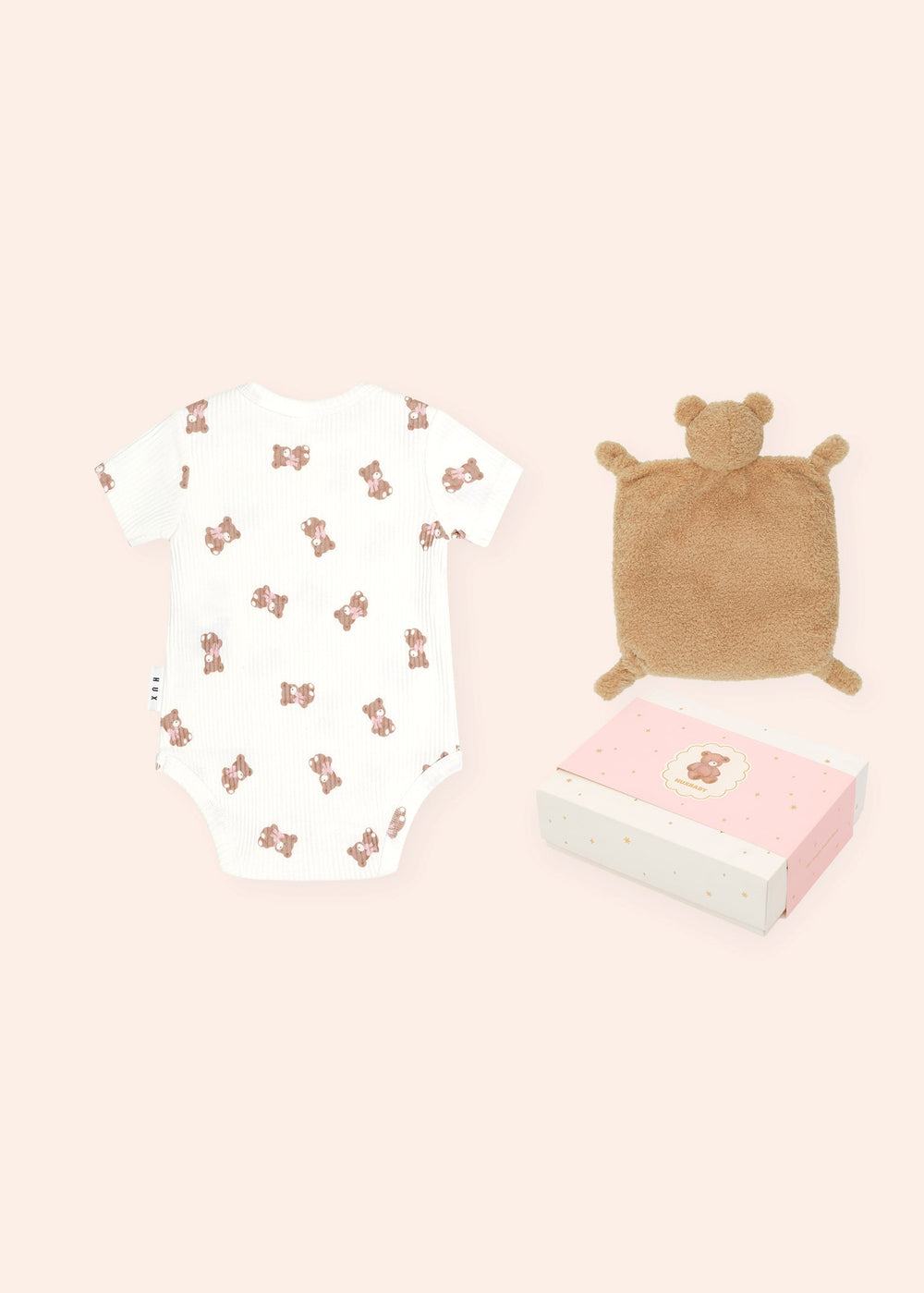 Newborn Girl Tumbling Bow Box