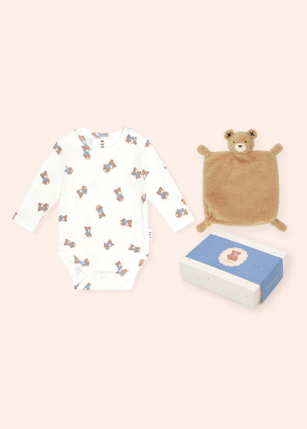 Newborn Boy Tumbling Bow Box