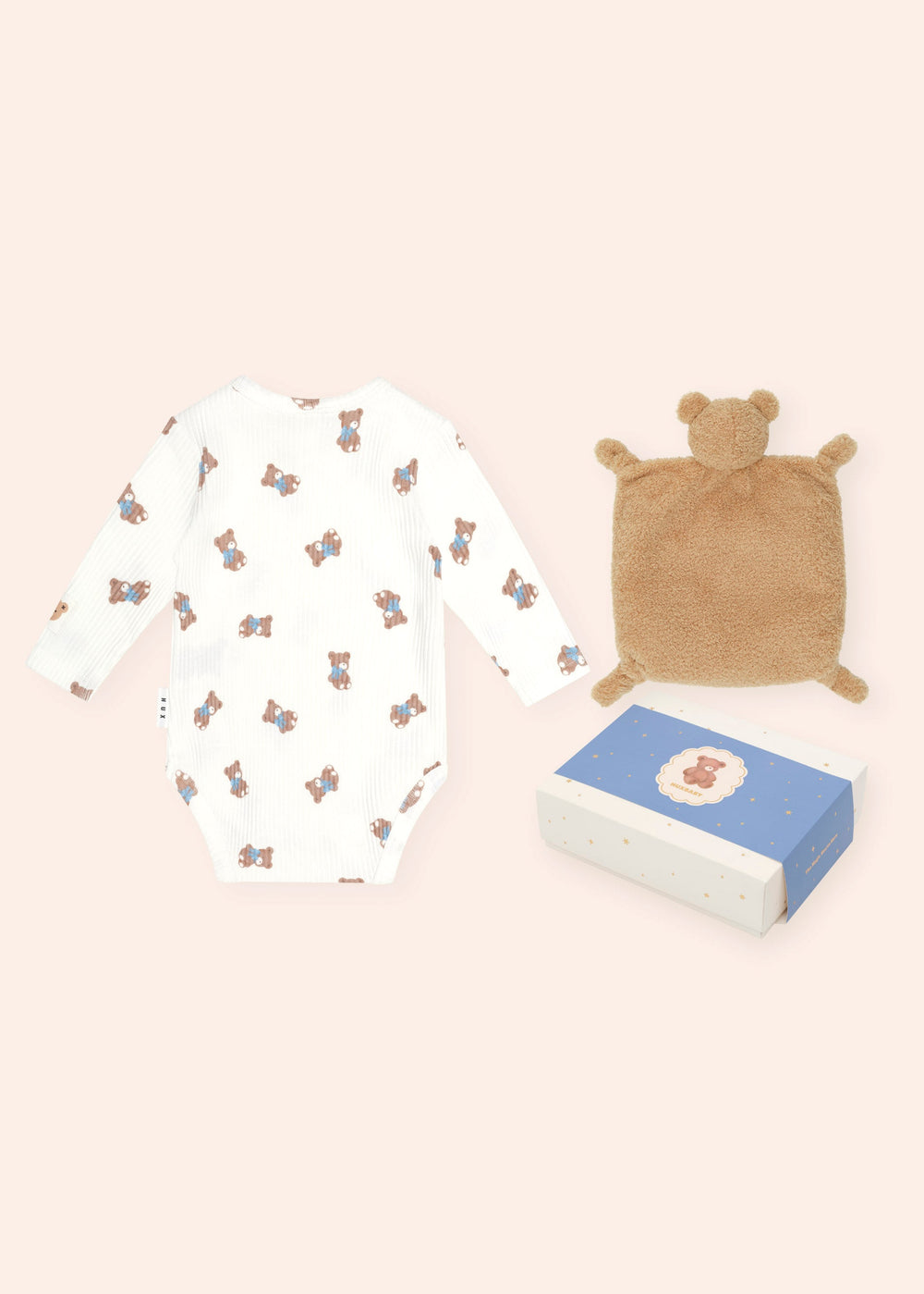 Newborn Boy Tumbling Bow Box