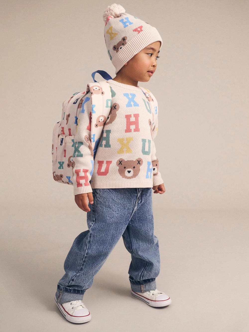 Alphabet Knit Jumper