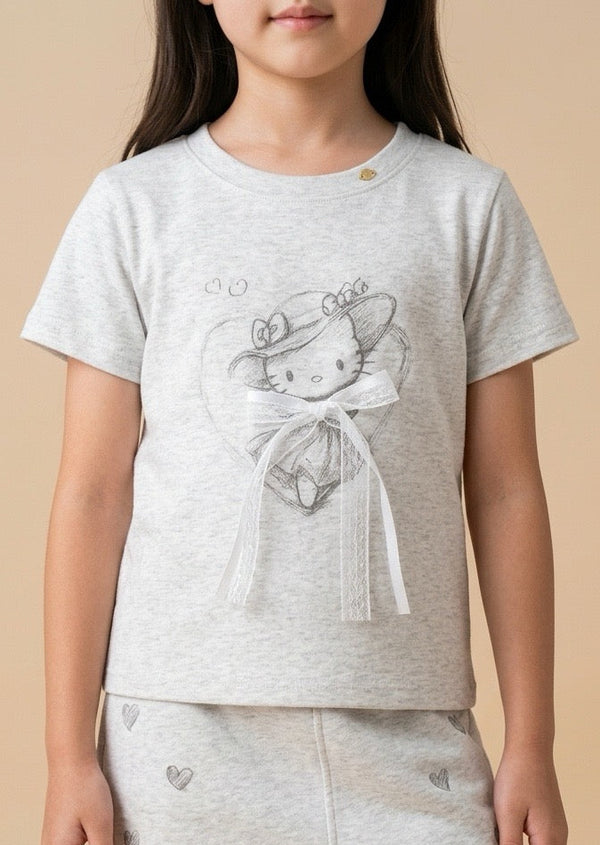 Grey Kitty T-Shirt