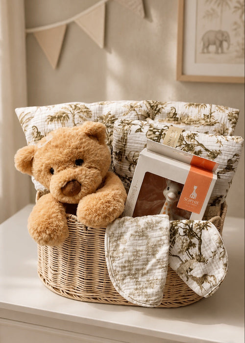 Luxury Neutral Gift Basket