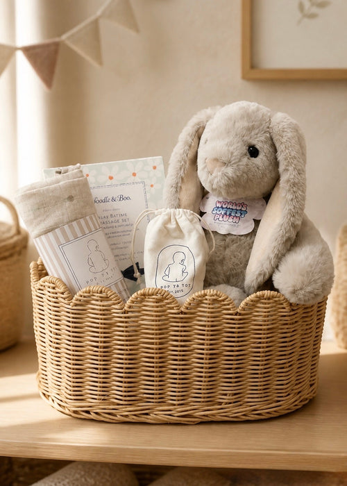 Luxury Neutral Gift Basket