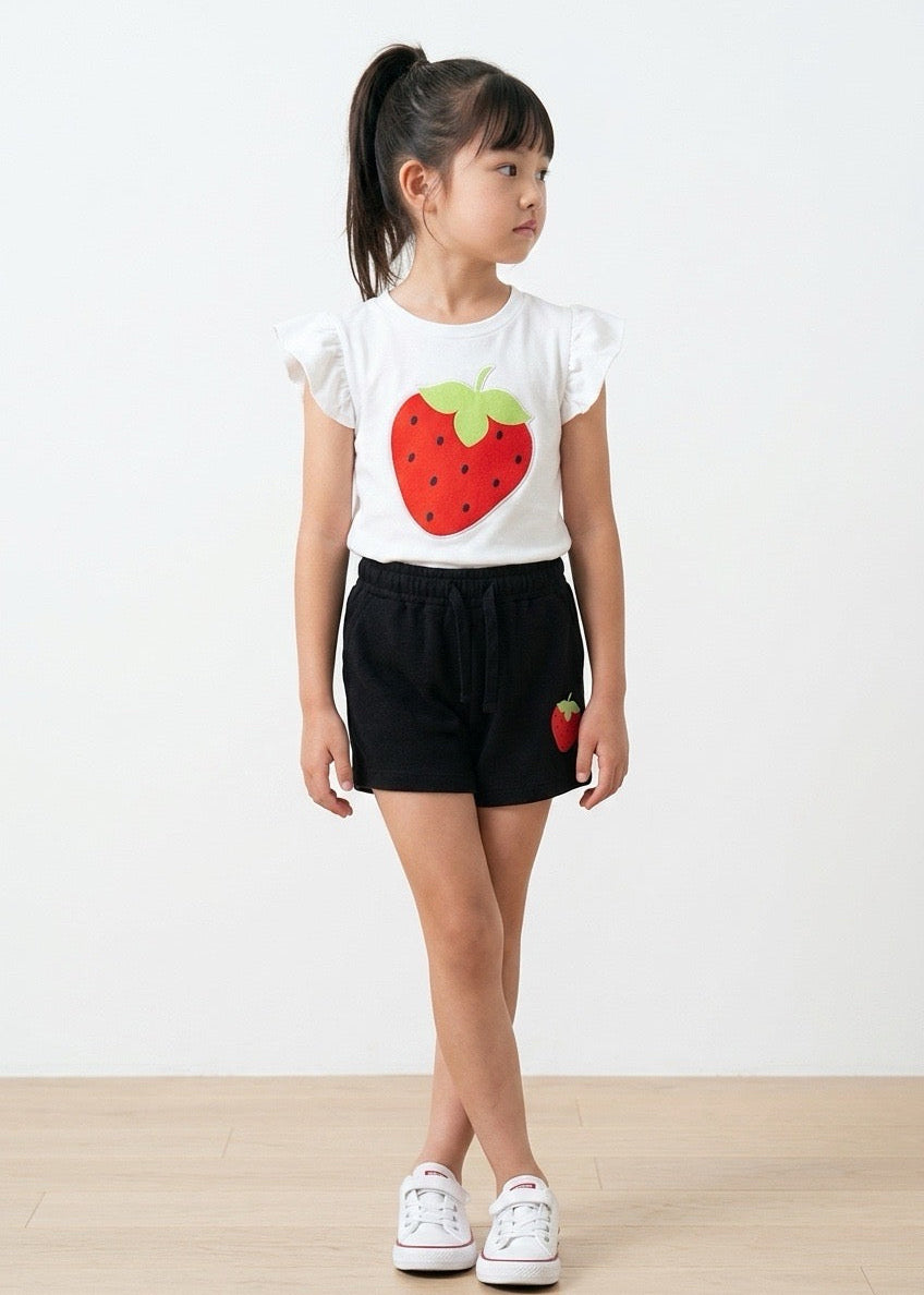 Strawberry Shorts Set