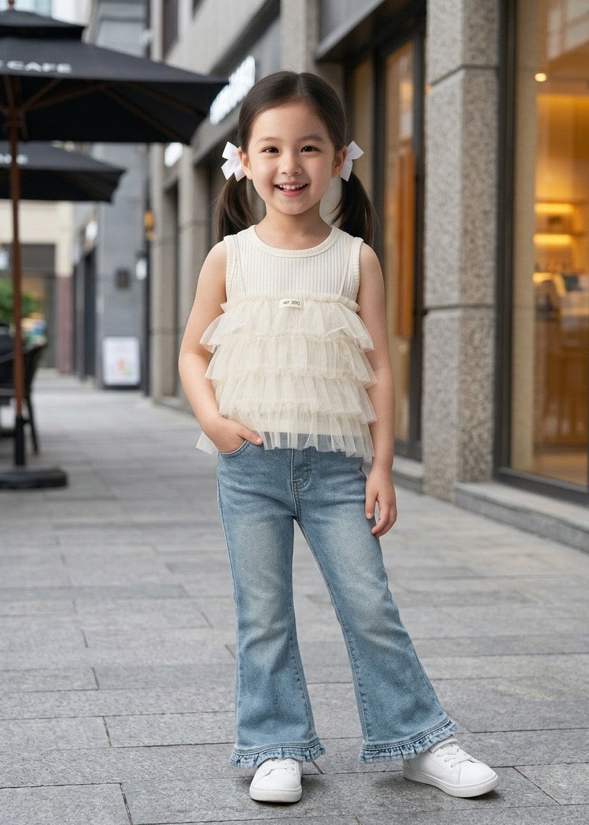 High Rise Stride Jeans