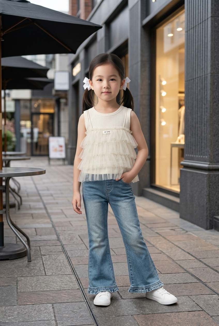 High Rise Stride Jeans