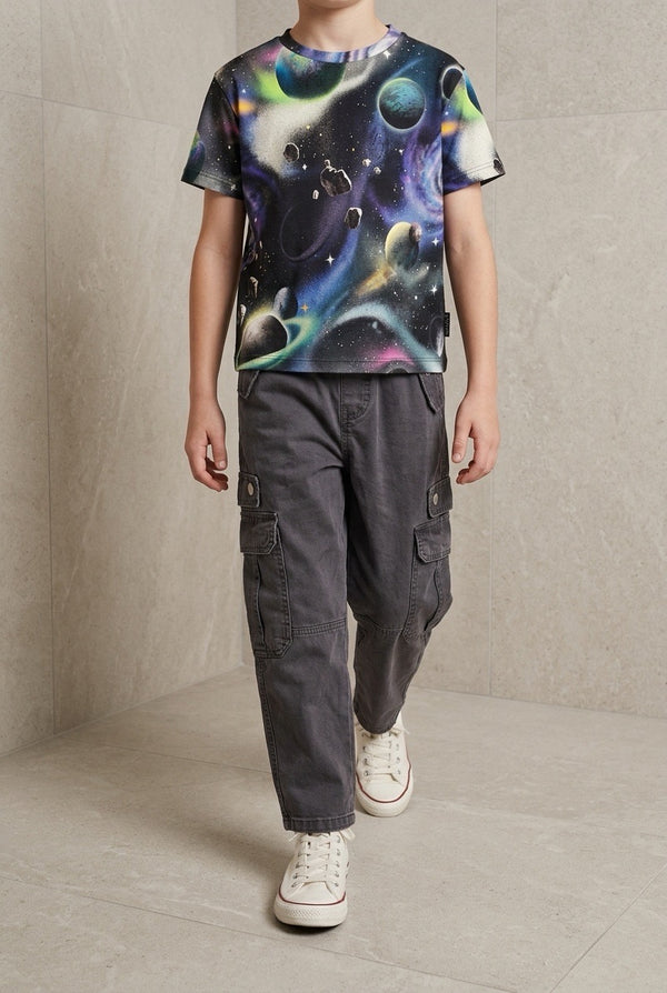 Blue-Gray Cargo Pants