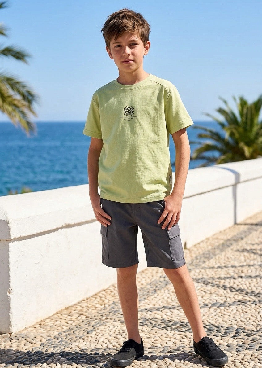 Lime Green Graphic Tee
