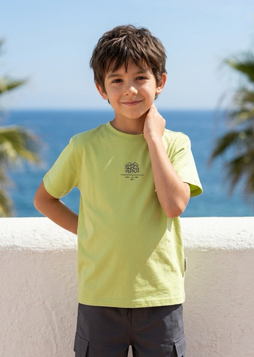 Lime Green Graphic Tee