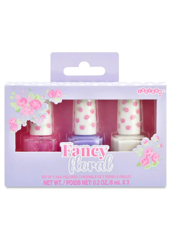 Fancy Floral Nail Polish Set