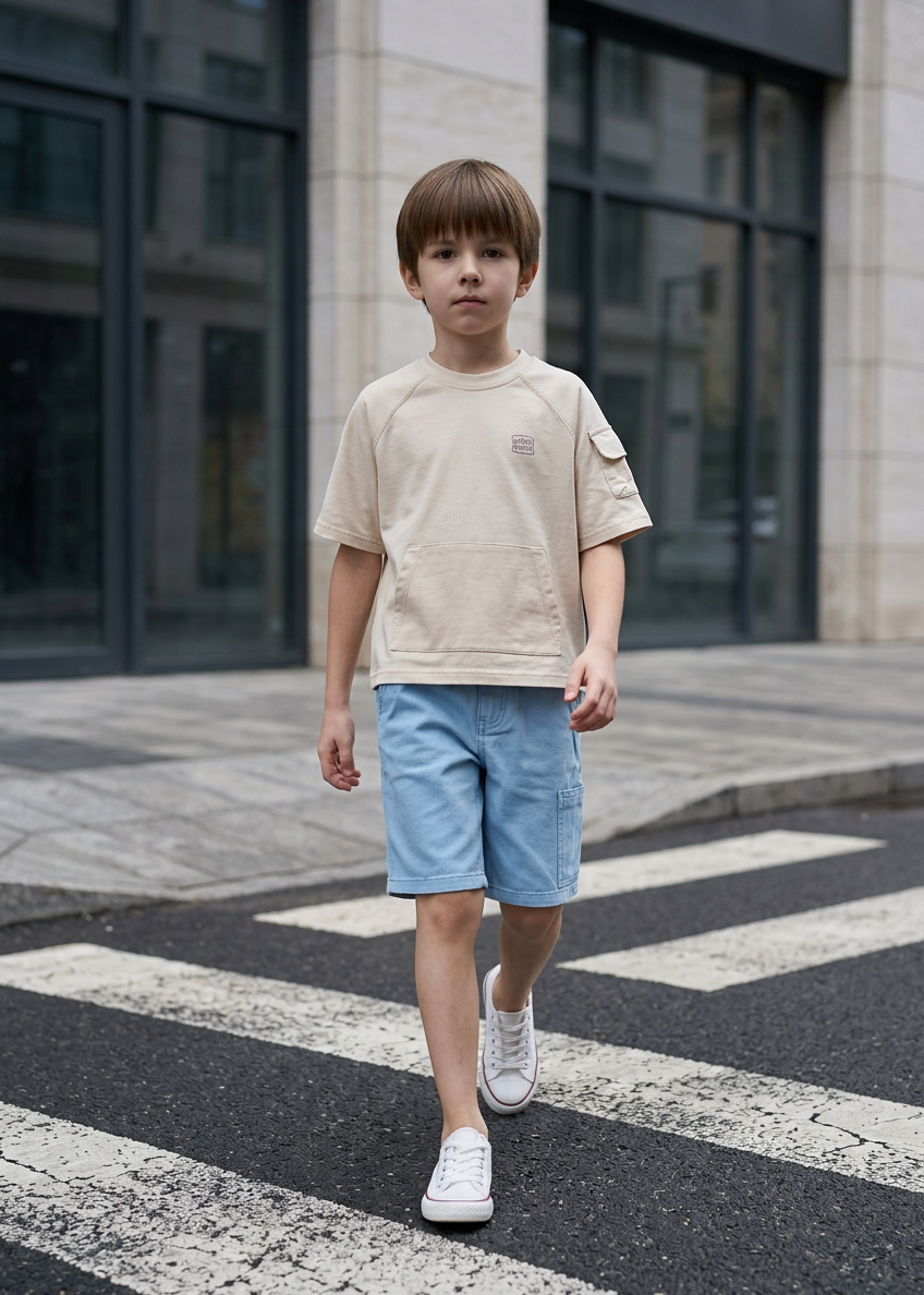 Oversized Pocket T-Shirt