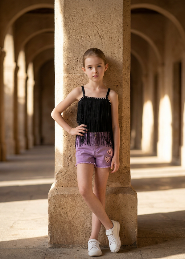 Elegant Lace Mesh Top