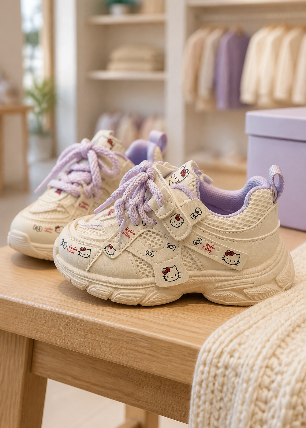 Light-Up Hello Kitty Sneakers