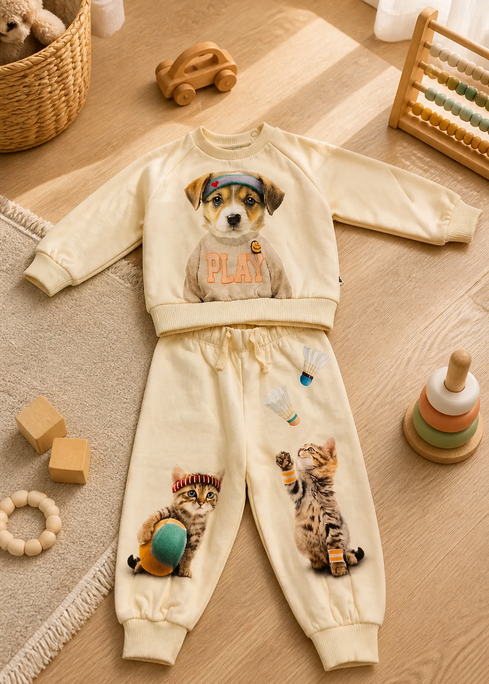 Disc Game Pup Sporty Paws Set