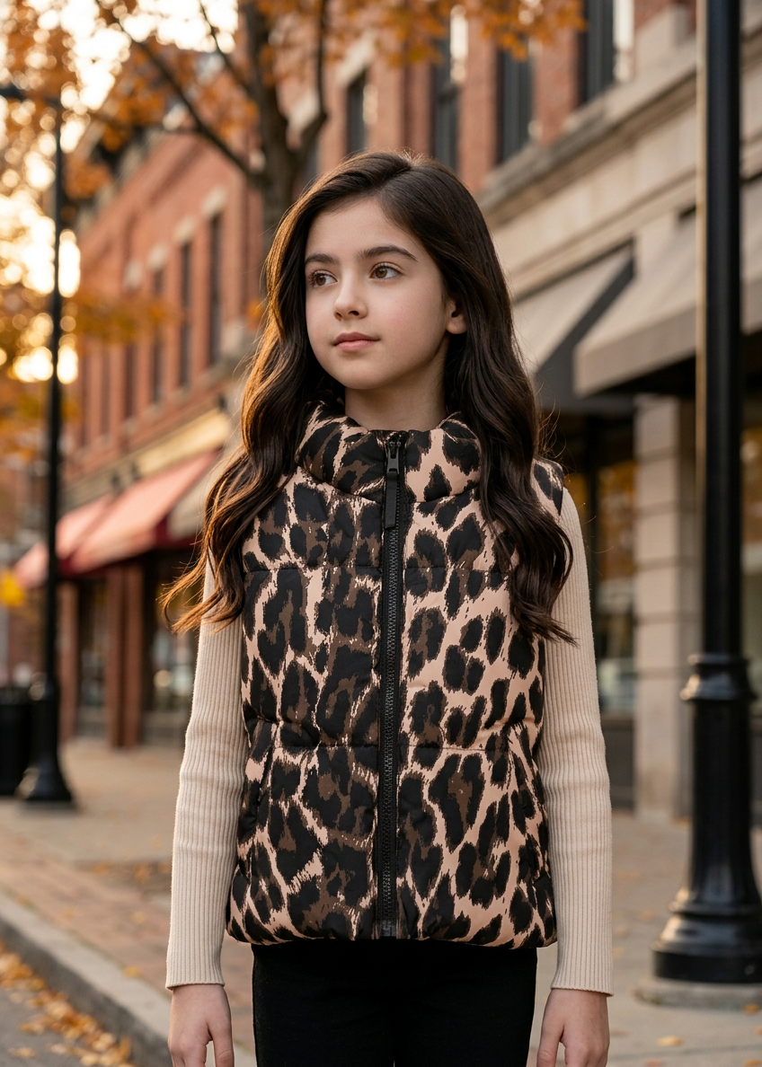 Girl Knit Shimmer Sweater