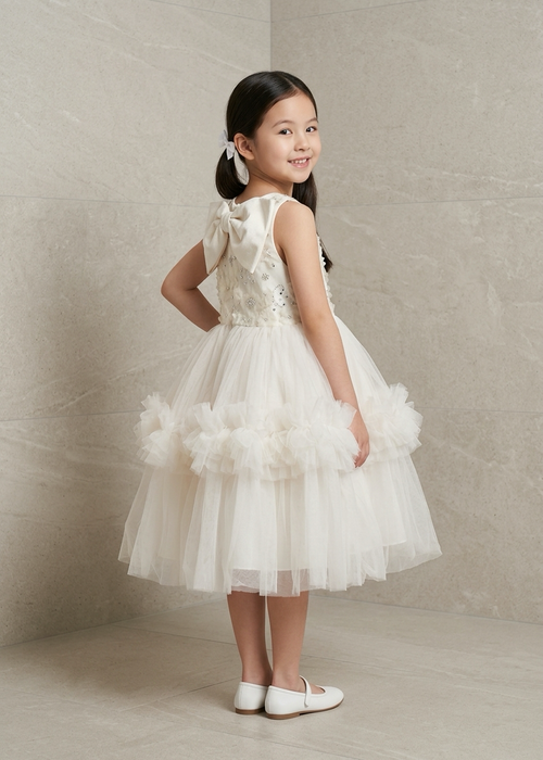 Ivory Bloom Dress
