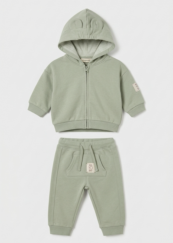 Newborn Boy Sweatshirt with Pants Set